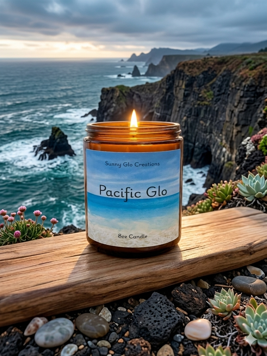 Pacific Glo 8oz Candle