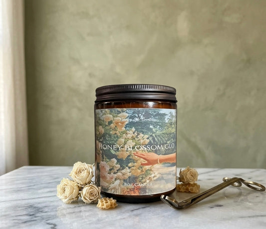 Honey Blossom Glo 8oz Candle