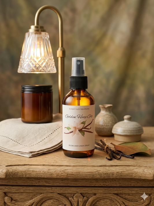 Golden Haze Glo Room and Linen Spray