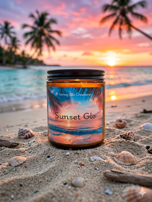 Sunset Glo 8oz Candle